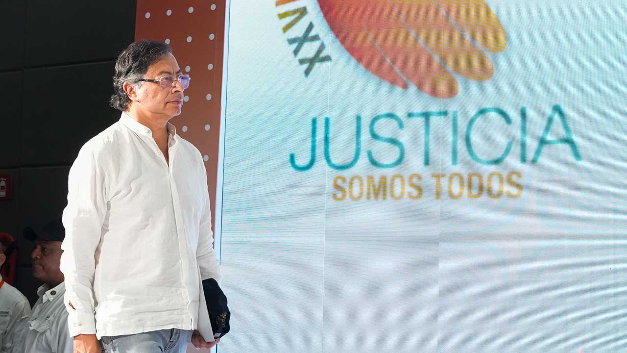La vida tiene que ganar a la codicia y si no la codicia nos va a aplastar y nos va a asesinar a todas y todos”: presidente Gustavo Petro.​ Foto: Andrea Puentes - Presidencia